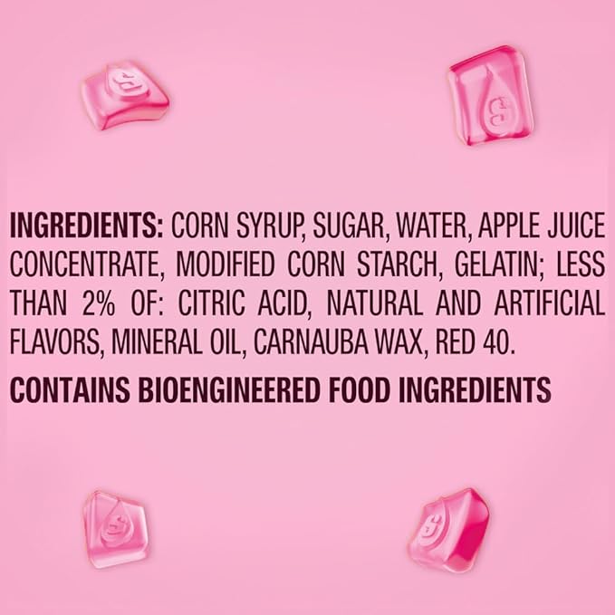 STARBURST Gummies All Pink Gummy Candy, Sharing Size, 9 oz Bag (Pack of 8)