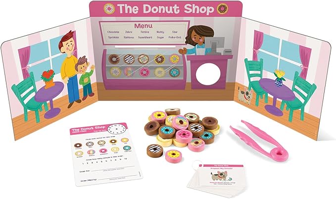 Peaceable Kingdom Get Ready for Kindergarten Learning Around Town – Kindergarten Readiness Activity Set for Kids Ages 4 & Up