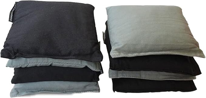 Driveway Games All Weather Corntoss Bean Bag Cornhole Yard Game Set for Indoor and Outdoor Use with 2 Target Boards and 8 Bean Bags