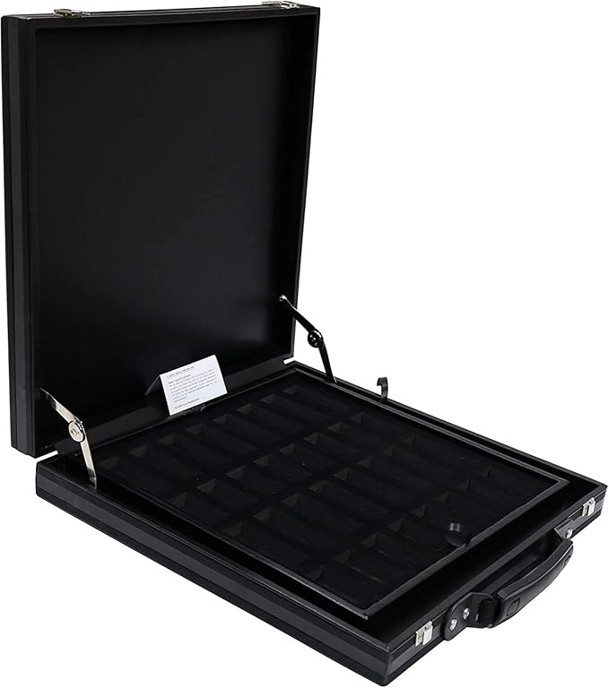 Radicaln Marble Chess Set with Storage Box 15 Inches White and Black Handmade 1 Chess Board with 32 Chess Pieces - Chess Game for 2 Player Board Game Chess Sets for Adults