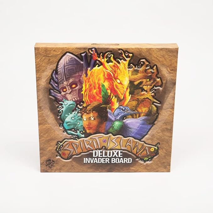 Greater Than Games | Spirit Island: Deluxe Invader Board | Cooperative Strategy Board Game Accessory | Premium Component Upgrade