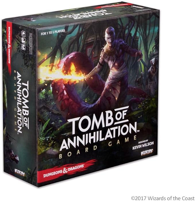 Dungeons & Dragons: Tomb of Annihilation Adventure System Board Game Standard Ed