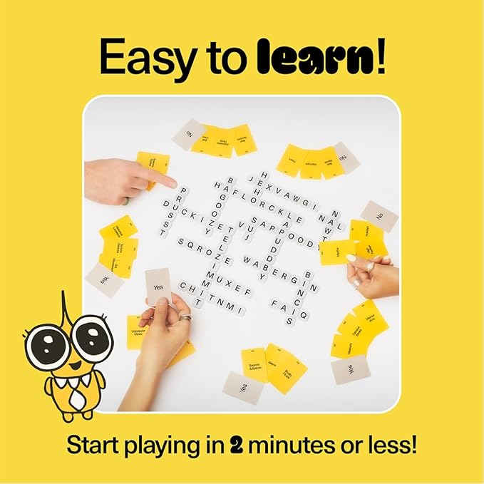 The Game of Made-Up Words. Viral Funny Party Word Board Game for Adults, Teens, and Kids 14+. Easy to Learn (Base Edition)