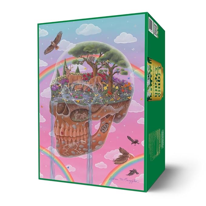 Liquid Death, Green Guillotine Iced Tea, 8-Pack (19.2oz Cans), Green Tea, Low Calorie, No Artificial Sweeteners, B12 & B6 Vitamins