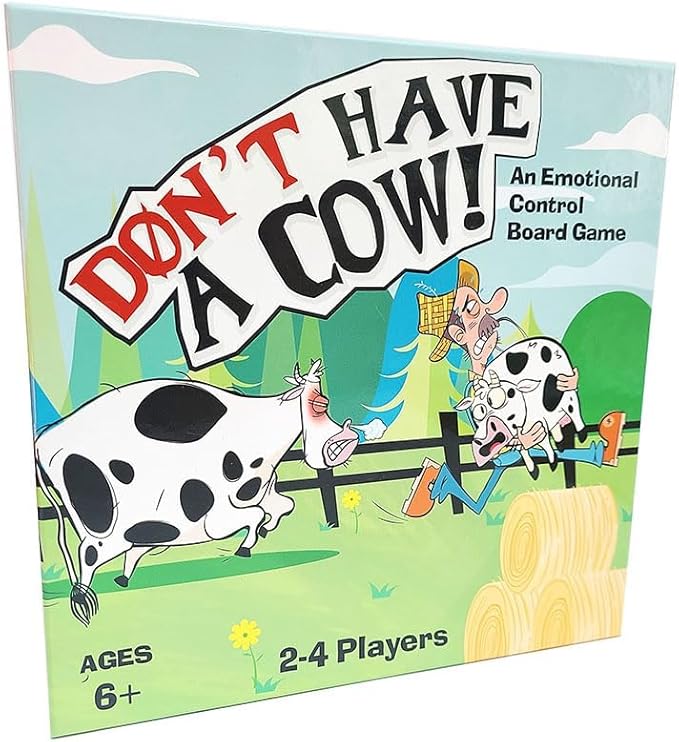 Don't Have a Cow A CBT Therapy Game for Kids from The Creator of Don't Go Bananas - Counseling Games