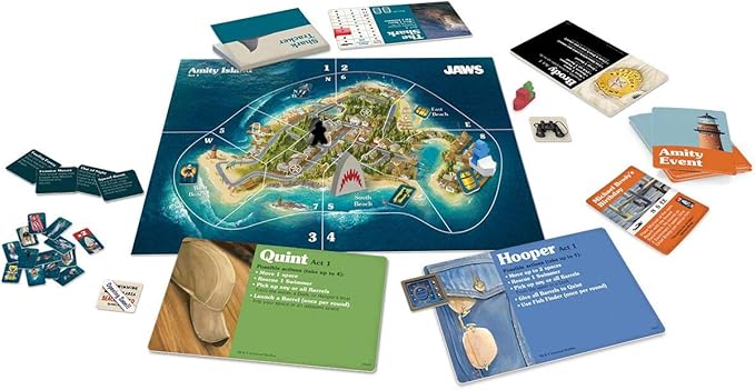 Ravensburger Jaws Board Game - Thrilling Strategy and Suspense Game for Teens and Adults | Interactive Gameplay | Ideal for Gifting | Suitable for Ages 12+