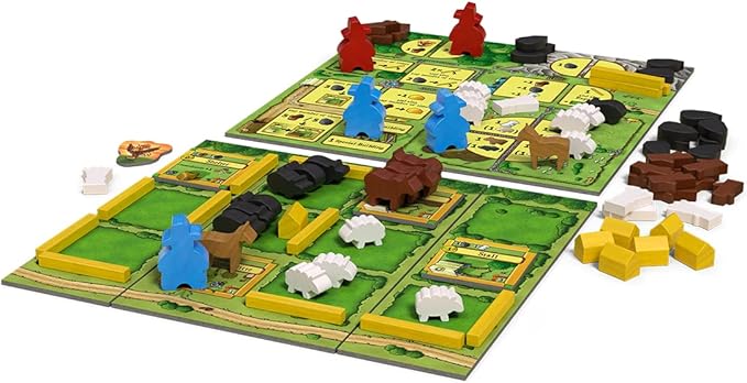 Agricola All Creatures Big and Small The Big Box | Farming Game | Strategy Game for Adults and Kids | Family Board Game | Ages 10+ | 2 Players | Average Playtime 30 Minutes | Made by Lookout Games