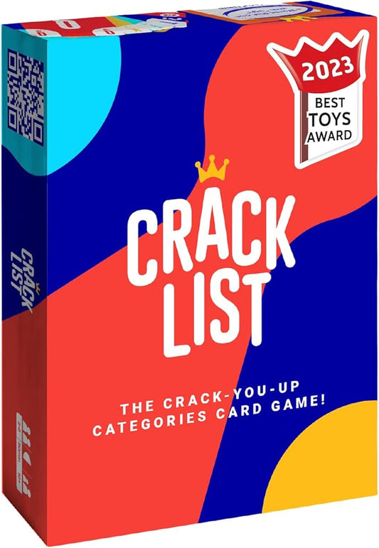 SAVANA Crack List - The Crack-You-Up Categories Card Game | 2+ Players | Quick and Hilarious Game for Kids, Teens and Adults | Family Board Games