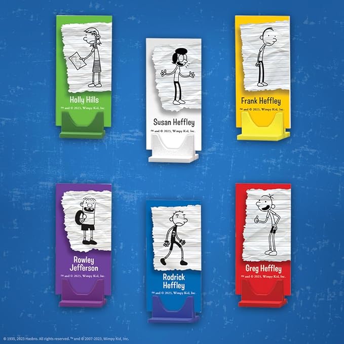 CLUE: Diary of a Wimpy Kid | Solve The Mystery in This Officially-Licensed Collectible Clue Game Featuring Characters & Locations from The Popular Book Series Diary of a Wimpy Kid