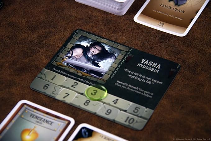 USAOPOLY Munchkin: Critical Role Card Game | Munchkin Game Featuring Critical Role Mighty Nein Campaign | Officially Licensed Critical Role Card Game | Familiar Members, Characters & Guests