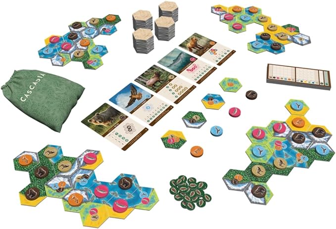AEG & Flatout Games | Cascadia - Award-Winning Board Game Set in the Pacific Northwest | Easy to Learn | Quick to Play | Ages 10+