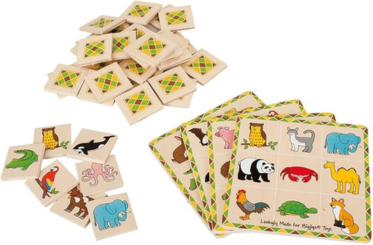 Bigjigs Toys Wooden Lotto Game