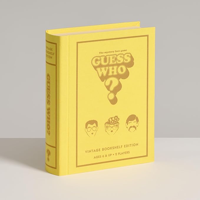 WS Game Company Guess Who? Vintage Bookshelf Edition