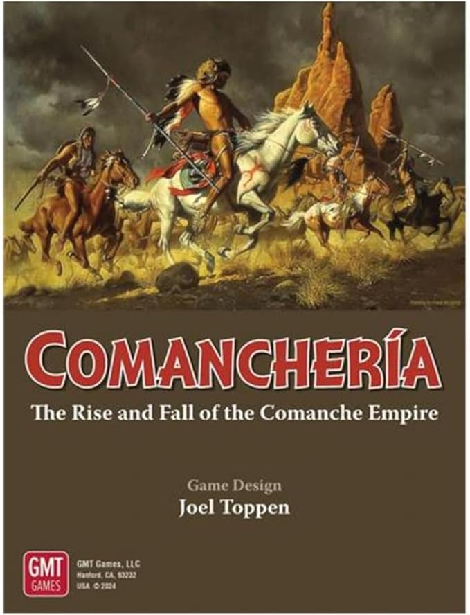 Comancheria the Rise and Fall of the Comanche Empire Board Game