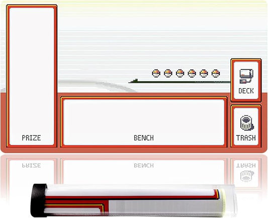 playmat Duel Mat Gaming Competition Pad Mat Card Binder Deck 23.6x13.7in