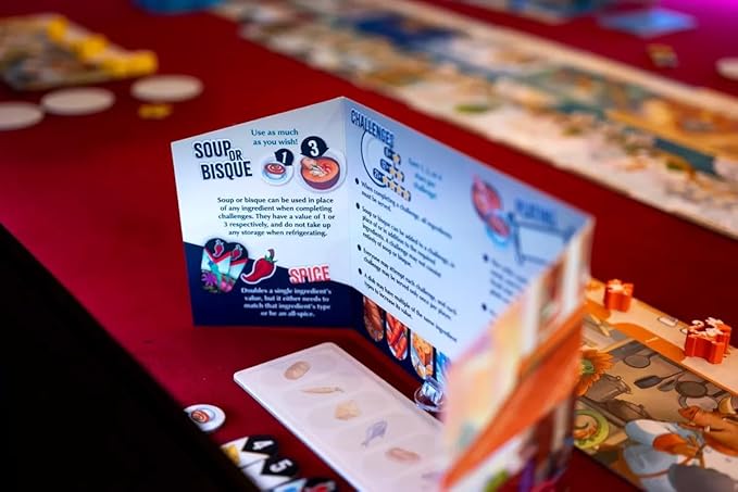 LUCKY DUCK GAMES Critter Kitchen A La Cart Expansion | Strategy Games | Chefs Compete for a Restaurant Critic | 1-7 Players, Ages 12+