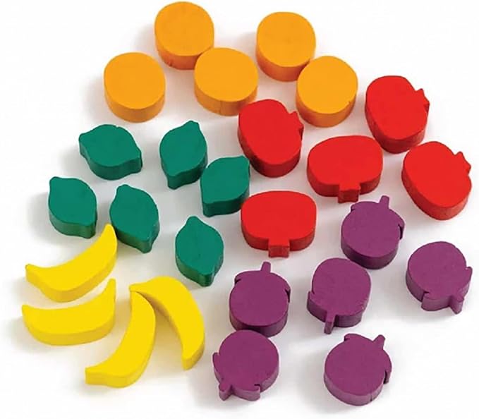 Juicy Fruits, Strategy Board Game, Quick and Easy Game, Grow Delicious Fruit in Paradise 1 to 4 Players, 20 to 50 Minute Play Time, Ages 8 and Up