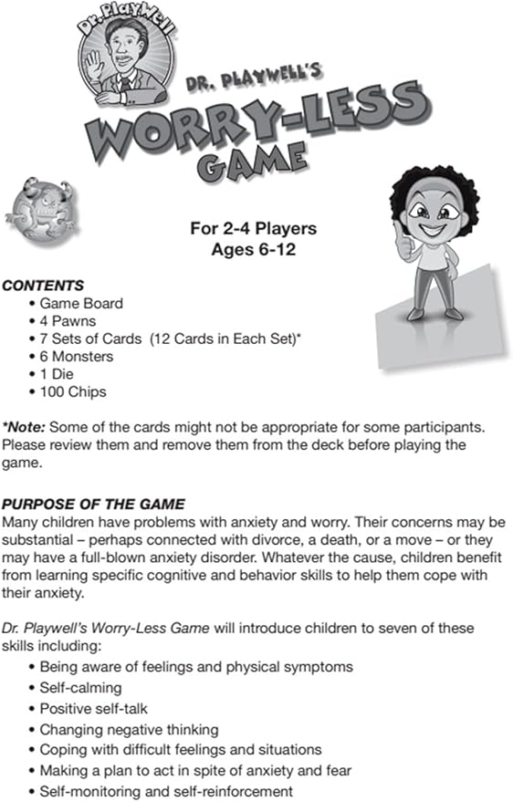 Dr. Playwell's Worry-Less Game