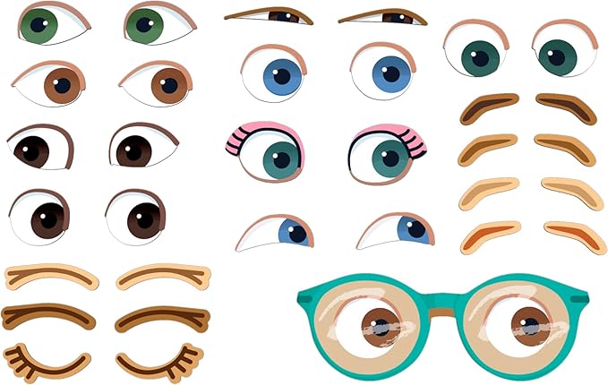 HABA Magnetic Puzzle Funny Faces Mix & Match Game for Toddlers, Travel-Friendly Busy Board and Road Trip Toy for Kids, Toddler Activities for Ages 3+