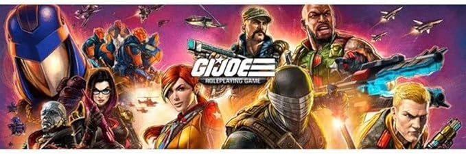 Renegade Game Studios G.I. Joe Roleplaying Game GM Screen & The Emerald Oubliette Adventure Book Ages 14+, Roleplaying Game Acessory and Adventure