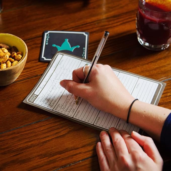 Talking Tables Pub Quiz Game Cards & Score Board Poster Host Your Own Games Night, Competitive After Dinner Party, General Knowledge Trivia Questions & Answers, Host-PUBQUIZ-V4