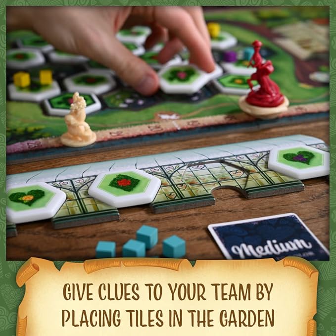 Northstar Game Studio Paint The Roses Deluxe Board Game | Cooperative Strategy Game for Adults, Teens and Families | Alice in Wonderland Strategy Puzzle | Includes Escape The Castle | 2-5 Players