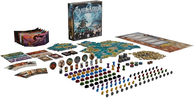 Cyclades | Strategy Game | Ages 14+ | 2 to 6 Players | 60-90 Minutes