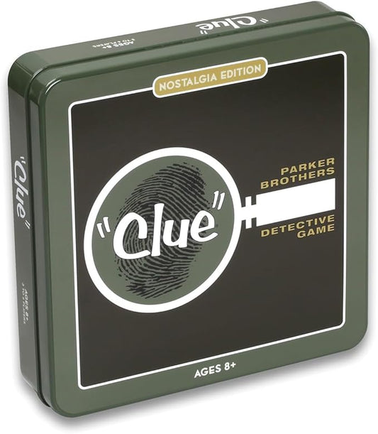 WS Game Company Clue Nostalgia Edition Board Game in Collectible Tin