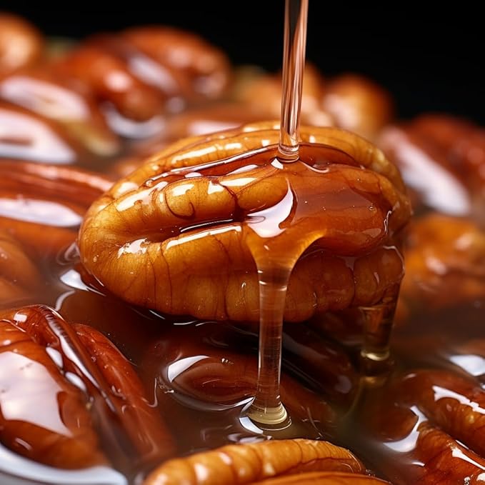 School Yard Snacks Keto Maple Candied Nuts Snack - Vegan Diabetic Healthy Pecan Nut Mix - 1 Net Carb Per Serving, Zero Sugar Added - Keto Snacks & Low Carb Food (6.5 oz - 2 Count)