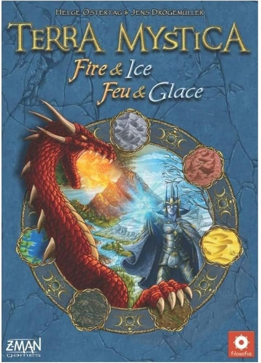 Terra Mystica Fire & Ice, Expansion, Strategy Board Game, Terra Mystica Core Game Required to Play, 6 New Factions Introduced, Ages 14 and Up