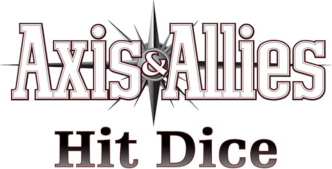 Renegade Games Studio: Axis & Allies: Hit Dice - 72 Dice in 4 Styles, 16mm, Military Style Duffel Carry Bag, Strategy Board Game Accessory & Upgrade