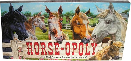 Late for the Sky Horse-Opoly Board Game by Late For The Sky