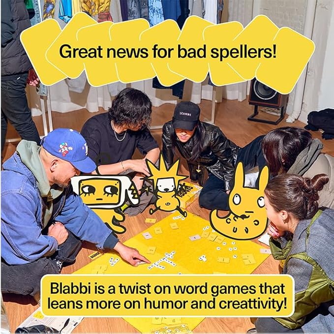 The Game of Made-Up Words. Viral Funny Party Word Board Game for Adults, Teens, and Kids 14+. Easy to Learn (Base Edition)