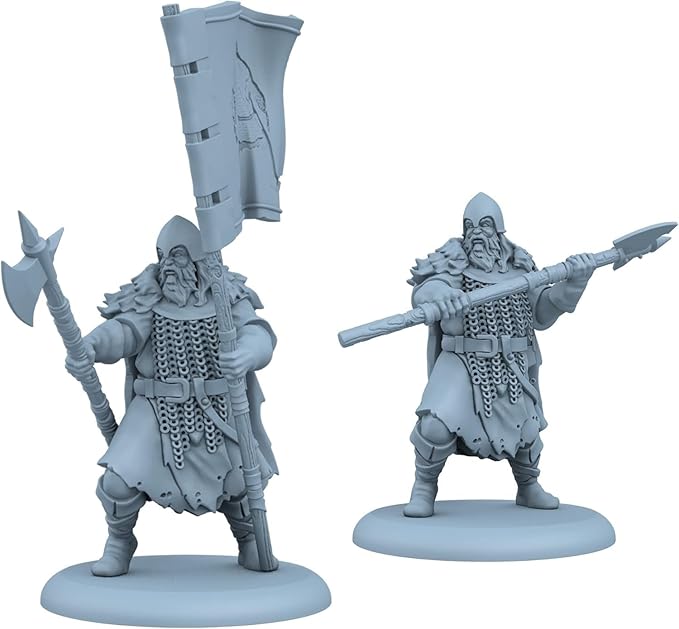 CMON A Song of Ice and Fire Tabletop Miniatures Game Umber Greataxes Unit Box (Multilingual Edition) - Strategy Game for Adults, Ages 14+, 2+ Players, 45-60 Minute Playtime, Made by CMON