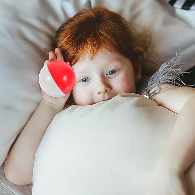 BESPORTBLE 50Pcs Vending Machine Capsules: 2.7 Inch Empty Round Vending Capsules Plastic Gumball Machine Containers for Prizes Party Favors