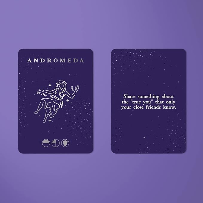 Sparks - A Conversation Game Inspired by The Stars | 2-8 Players, Conversation Cards for Couples, Friends, Family - Card Games for Couples and Adults