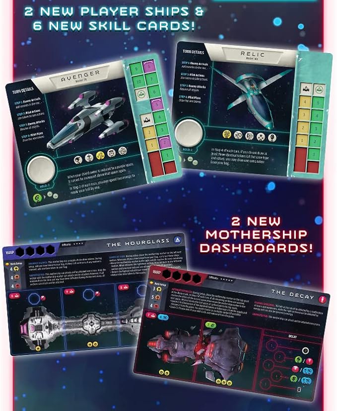 Renegade Game Studios Warp's Edge: Anomaly Expansion - Bag-Building Strategy Game, Ages 10+, 1 Player Solo Game, 30-45 Min