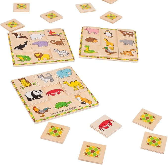 Bigjigs Toys Wooden Lotto Game