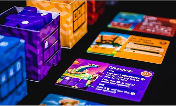 AEG Cubitos Board Game | Award-Winning Dice Racing Game | Push Your Luck Fun for The Whole Family | 2-4 Players | Ages 10+ | 30-45 Minute Playtime
