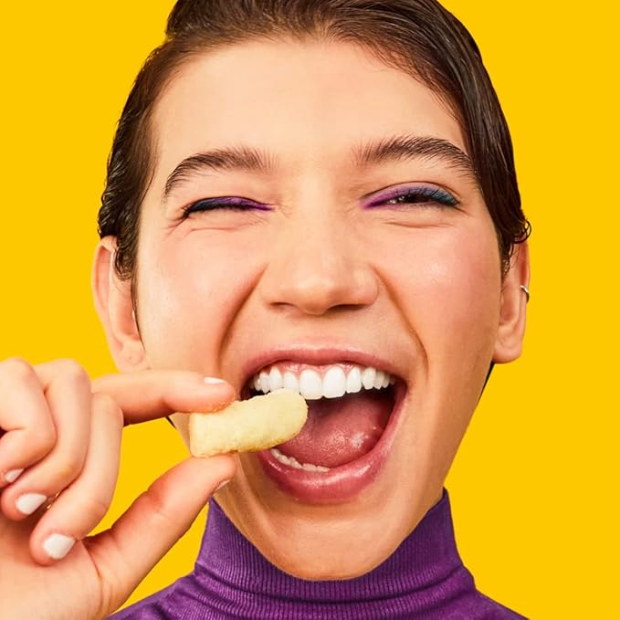 Hippeas Chickpea Puffs, Vegan Nacho Vibes, 0.8 Ounce (Pack of 18), 3g Protein, 2g Fiber, Vegan, Gluten-Free, Crunchy, Plant Protein Snacks