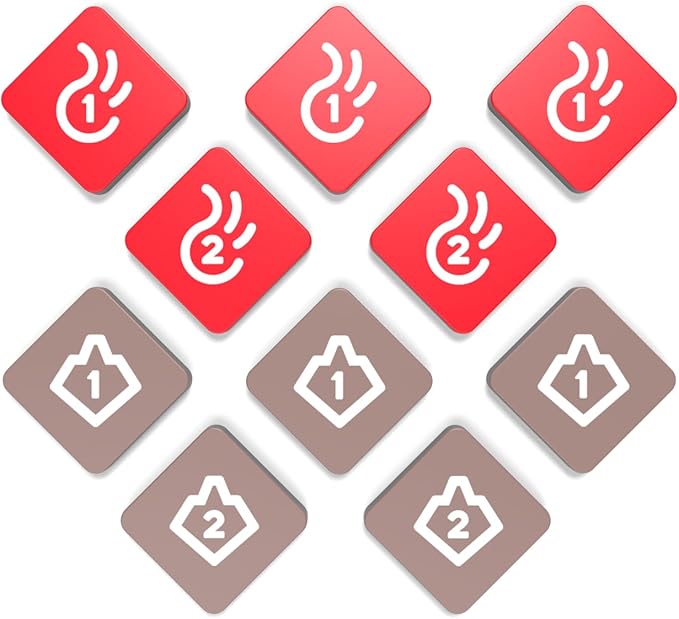 Casting Shadows: Molten Rock Expansion - Designed to be Added to Your Casting Shadows Base Game - 2-6 Players - Ages 12+