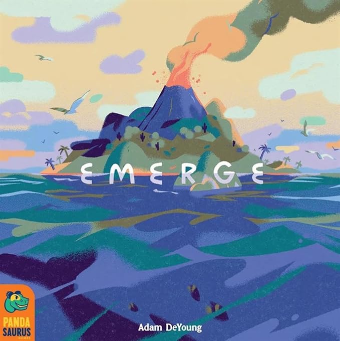 Emerge Board Game - Explore New Islands and Research Ecosystems, Dice Rolling Strategy Game, Family Game for Kids and Adults, Ages 14+, 2-4 Players, 75 Minute Playtime, Made by Pandasaurus Games