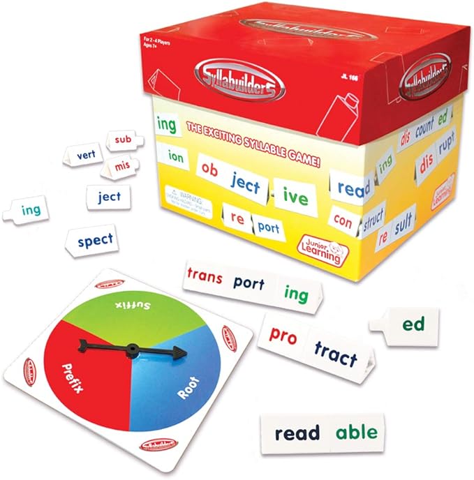 Junior Learning Syllabuilders Board Games, Multi Medium