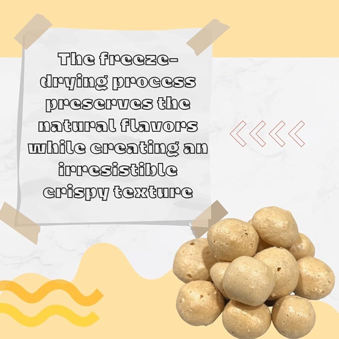 G-BOX Freeze Dried Bit O Honey, 4 OZ, Crunchy Honey & Almond Candy, TikTok Trend Items Featuring Old School Candy Vibes- Perfect for Fans of Freeze Dried Candies, Air-tight Sealed in a Deli Container