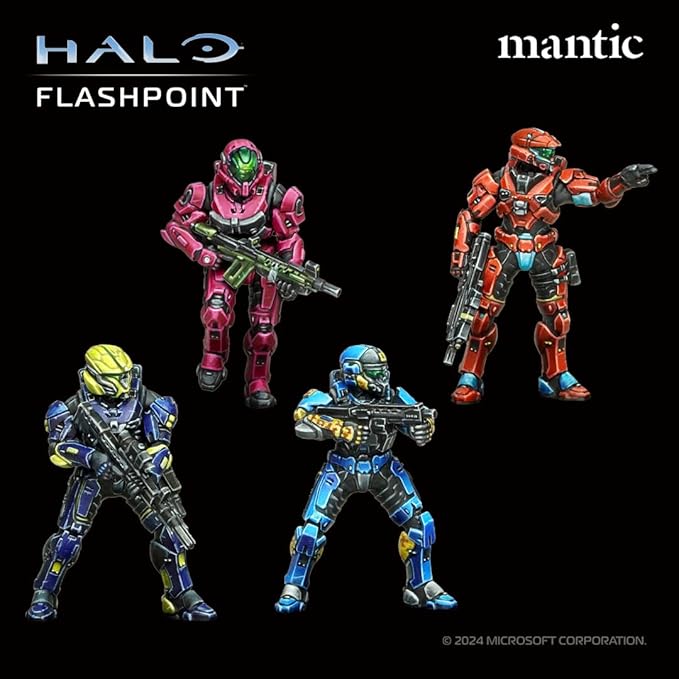mantic Games, Halo: Flashpoint - The Tactical Miniatures Game (Spartan Edition)
