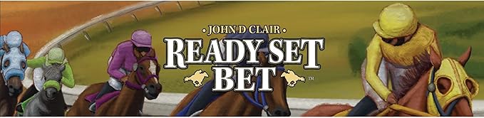 AEG Ready Set Bet | Head Off to The Races | Betting & Bluffing | Real-Time Dice Rolling Party Game | Simultaneous Play | 2-6 Players | Ages 10+