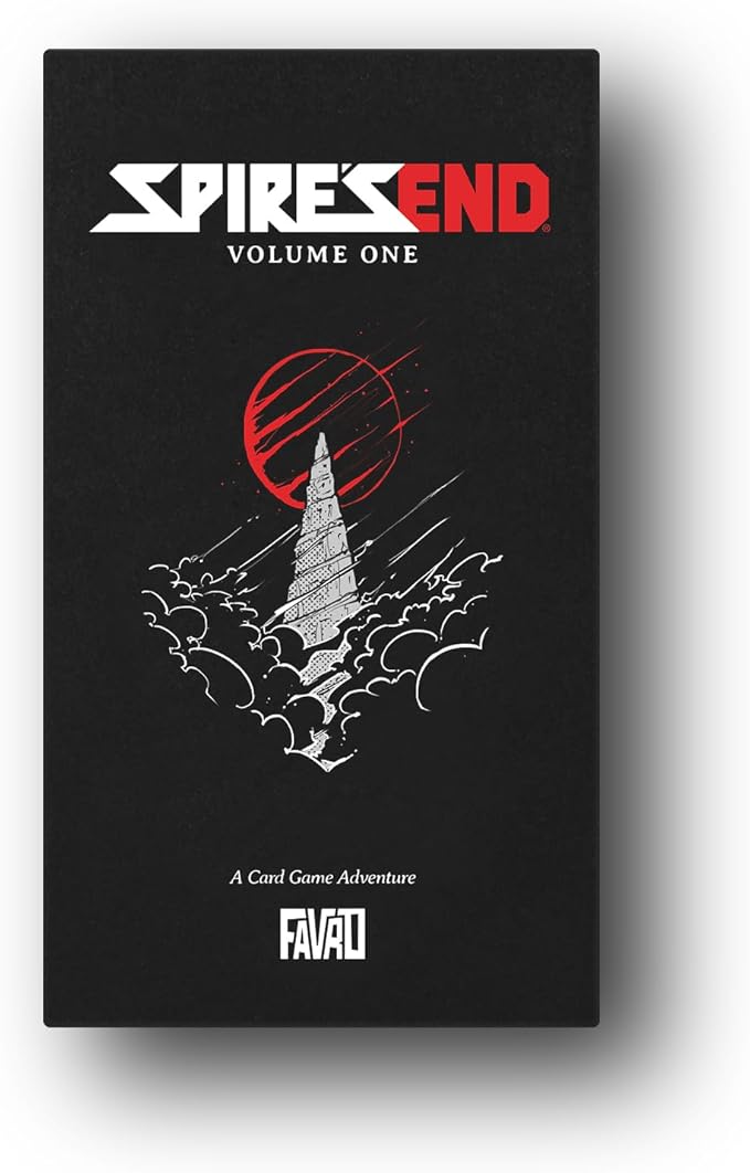 Spire's End: Volume 1 Card Game, Add to Your Choose-Your-Path Horror Adventure and Strategy Board Games, Immersive Solo or Cooperative Play for Ages 16 and Over, 1-2 Players, 60-90 Minute Playtime