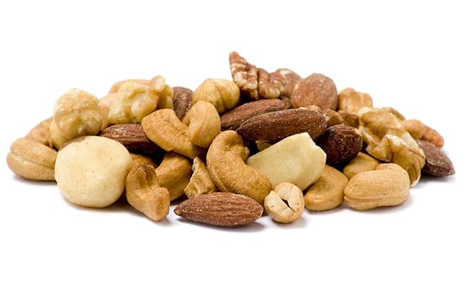 Sincerely Nuts Roasted & Unsalted Mixed Nuts (2 LB) Almonds, Cashews, Brazil Nuts, Hazelnuts & Pecans - Vegan, Kosher & Gluten-Free Food-Nutrient Rich Alternative Treat for the Whole Family