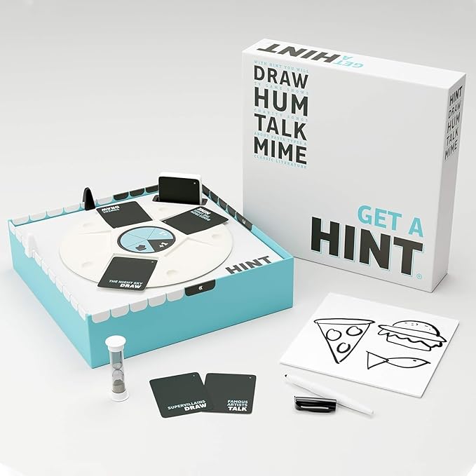 HINT Party Game (US Edition) - A Fun and Creative Hinting Game for Hours of Laughter and Entertainment! Great for Family Game Night, Ages 14+, 4+ Players, 45 Minute Playtime, Made