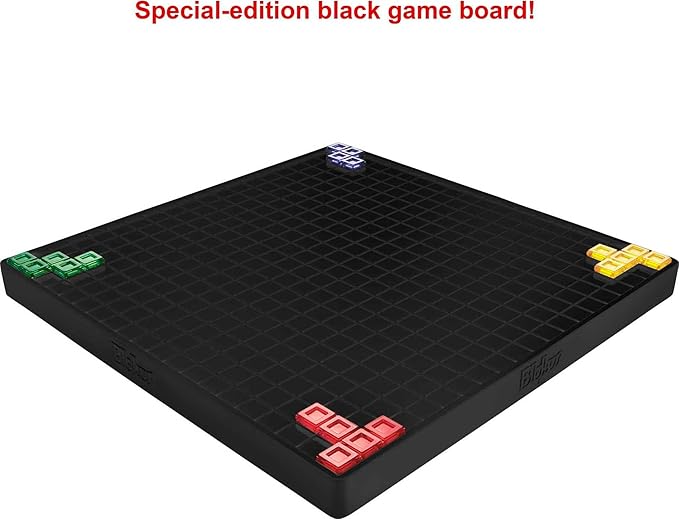 Mattel Games Blokus Shuffle UNO Edition Strategy Board Game, Family Game with Colorful Pieces and UNO-Themed Action Cards